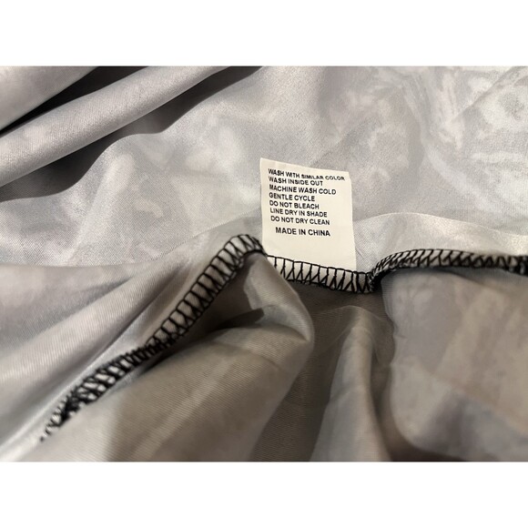 Dalia MacPhee women Belted Long Maxi Dress size Medium (4-6) Blue Floral Flutter - Picture 9 of 9